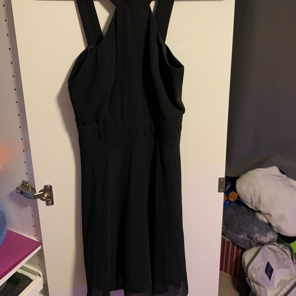 Black Halter Dress